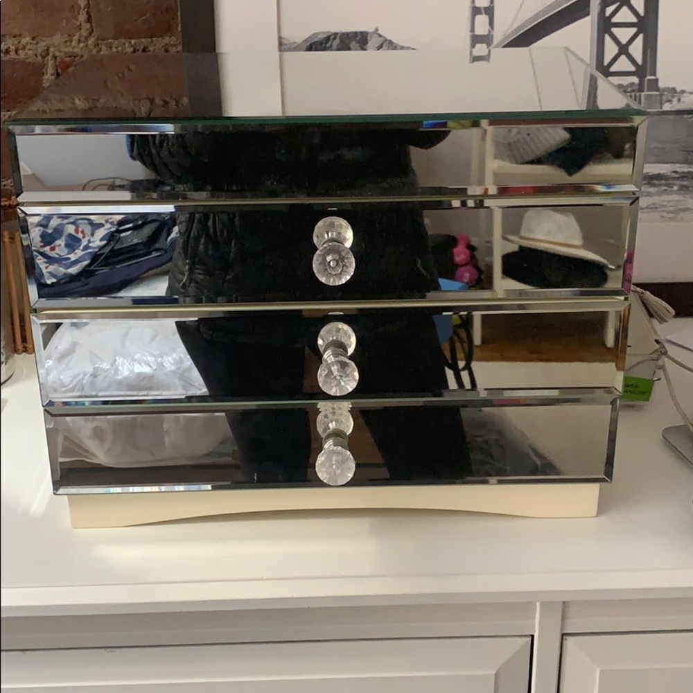 Mirrored Jewelry Box